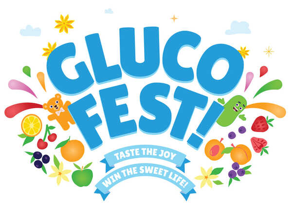 Glucofest consumer promo lockup 2025